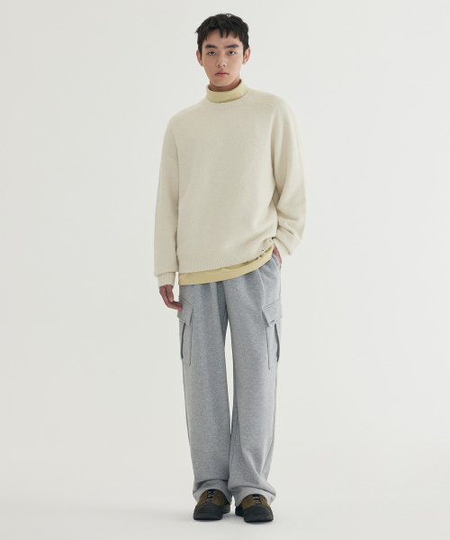 COVERNAT(カバーナット)の「ヘアリーラグランニット アイボリー(ニット/セーター・レディース・その他・SMALL/MEDIUM/LARGE/X-LARGE/XX-LARGE/X-SMALL)」の3枚目の写真