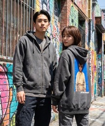 STAR WARS（スターウォーズ）の「『スター・ウォーズ/STARWARS』ジップパーカー Tシャツ フォトグラフィック オーバーサイズ ピグメント加工 ヴィンテージライク ムービー ZOZO限定（パーカー）」