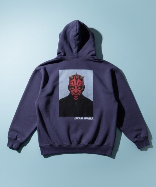 STAR WARS（スターウォーズ）の「『スター・ウォーズ/STARWARS』ジップパーカー Tシャツ フォトグラフィック オーバーサイズ ピグメント加工 ヴィンテージライク ムービー ZOZO限定（パーカー・メンズ・グレー系その他/ブルー系その他/ピンク系その他/グレー系その他2/グレー系その他3/グレー系その他4/グレー系その他5/グレー系その他6/グレー系その他7/ブルー系その他2/ブルー系その他3/ブルー系その他4/ブルー系その他5/ブルー系その他6/ブルー系その他7/ピンク系その他2/ピンク系その他3/ピンク系その他4/ピンク系その他5/ピンク系その他6/ピンク系その他7・MEDIUM/LARGE/X-LARGE）」の9枚目の写真