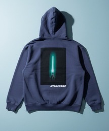 minius（ミニウス）の「『スター・ウォーズ/STARWARS』ジップパーカー Tシャツ フォトグラフィック オーバーサイズ ピグメント加工 ヴィンテージライク ムービー ZOZO限定（パーカー）」