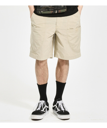 LAYERED POCKET SHORTS BEIGE