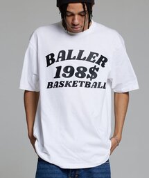 ボラーアクロゴ半袖Tシャツホワイト