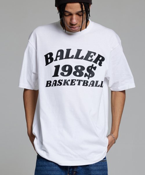 CREAM SODA LAB(クリームソーダラボ)の「ボラーアクロゴ半袖Tシャツホワイト(Tシャツ/カットソー・メンズ・その他・MEDIUM/LARGE/X-LARGE/XX-LARGE)」の1枚目の写真