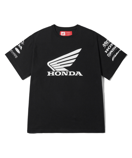 PHYPS MOTORCYCLE(フィップスモーターサイクル)の「ウィングコレクトロゴ半袖ブラック(Tシャツ/カットソー・レディース・その他・SMALL/MEDIUM/LARGE/X-LARGE)」の2枚目の写真
