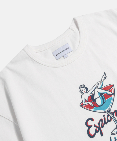 ESPIONAGE(エスピオナジ)の「Cocktail Lounge Heavyweight Tee Off White(Tシャツ/カットソー・レディース・その他・MEDIUM/LARGE/X-LARGE)」の4枚目の写真