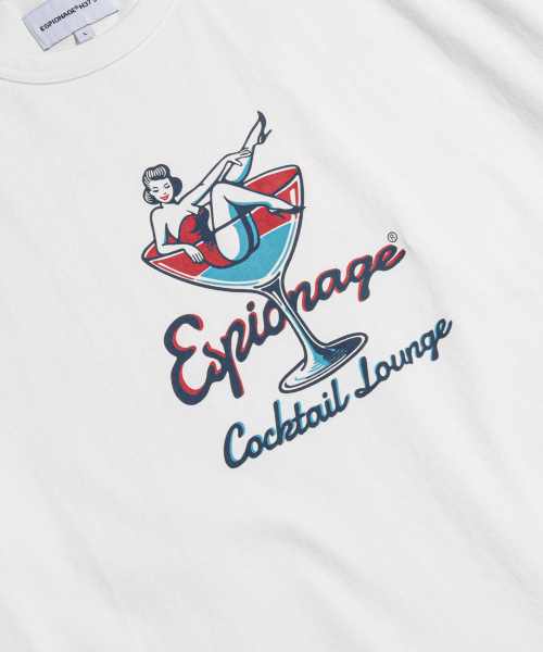 ESPIONAGE(エスピオナジ)の「Cocktail Lounge Heavyweight Tee Off White(Tシャツ/カットソー・レディース・その他・MEDIUM/LARGE/X-LARGE)」の5枚目の写真