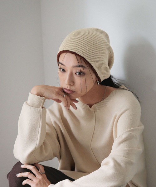 LOWRYS FARM（ローリーズファーム）の「リバーシブルターバン&ネックウォーマー　624928（ヘアバンド・レディース・ブラック/ブラウン・FREE）」の12枚目の写真