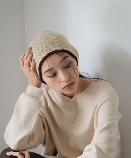 LOWRYS FARM（ローリーズファーム）の「リバーシブルターバン&ネックウォーマー　624928（ヘアバンド・レディース・ブラック/ブラウン・FREE）」の13枚目の写真