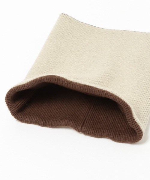 LOWRYS FARM（ローリーズファーム）の「リバーシブルターバン&ネックウォーマー　624928（ヘアバンド・レディース・ブラック/ブラウン・FREE）」の22枚目の写真