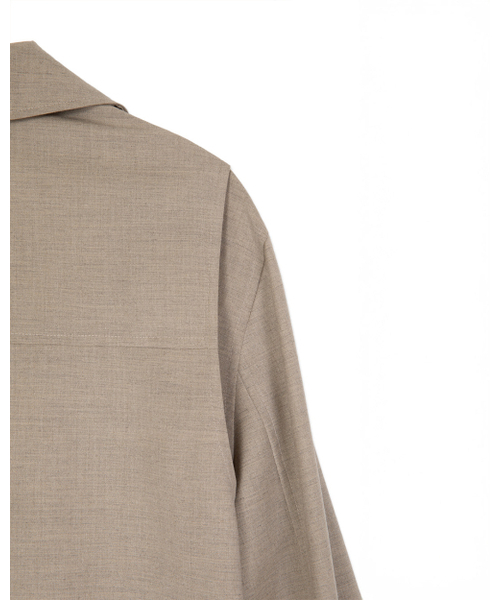 SYNQIA(シンキア)の「ヘリテージユーティリティシャツ ライトベージュ(シャツ/ブラウス・メンズ・その他・SMALL/MEDIUM/LARGE)」の8枚目の写真