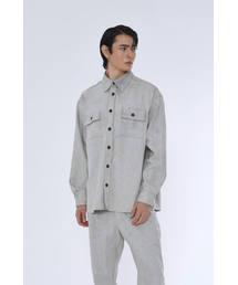 THE BALLON（ザバロン）の「OVERSIZED MILLER SHIRT_GRAY（シャツ/ブラウス）」