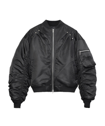 DUCKDIVE（ダックダイブ）の「SMS セイフベルト ボンバージャケット ブラック（MA-1）」