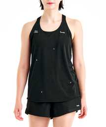 REACTIFY（リアクティファイ）の「Womens Run The Night Singlet Black（Tシャツ/カットソー）」