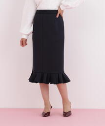 PINKY&DIANNE | ◆ラッフルヘムジャージスカート(スカート)