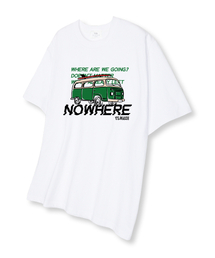 ウェールウィゴーイング オーバーサイズ 半袖Tシャツ ホワイト