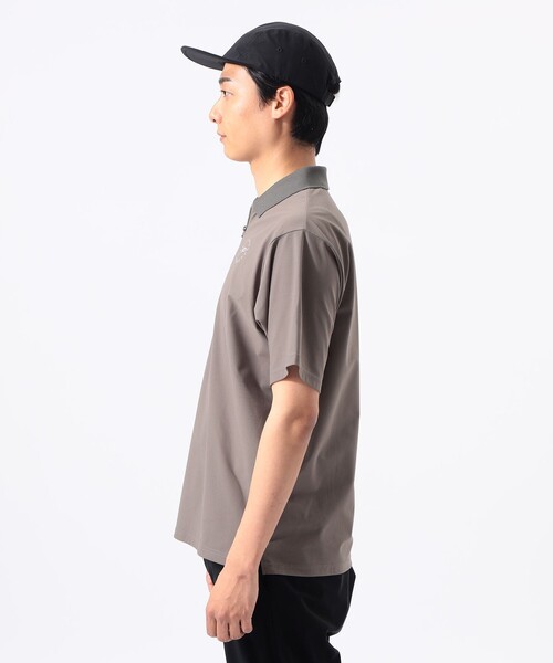 BEAMS GOLF(ビームスゴルフ)の「ORANGE LABEL / フレックスドライ ハーフジップ ポロシャツ(吸水速乾・UVカット)(ポロシャツ・メンズ・グレー/ネイビー/ベージュ・XL/S/L/M)」の10枚目の写真