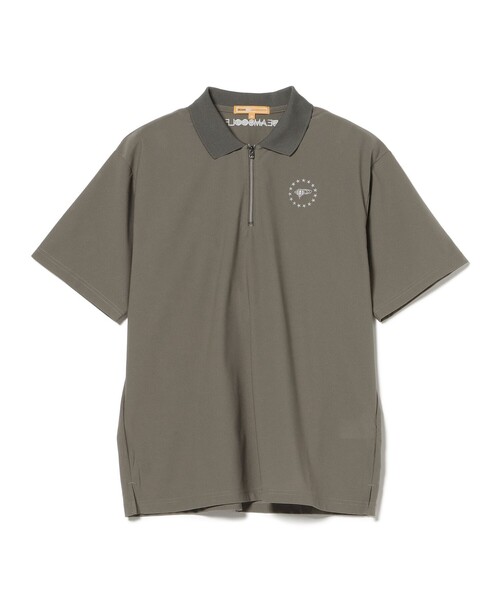 BEAMS GOLF(ビームスゴルフ)の「ORANGE LABEL / フレックスドライ ハーフジップ ポロシャツ(吸水速乾・UVカット)(ポロシャツ・メンズ・グレー/ネイビー/ベージュ・XL/S/L/M)」の13枚目の写真