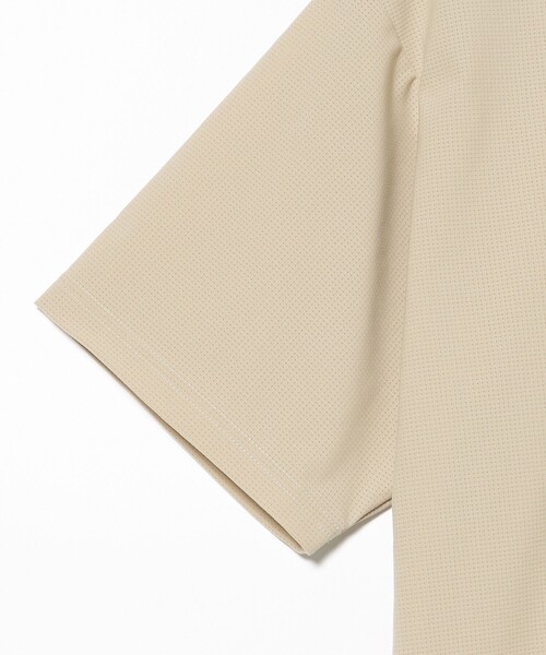 BEAMS GOLF(ビームスゴルフ)の「ORANGE LABEL / フレックスドライ ハーフジップ ポロシャツ(吸水速乾・UVカット)(ポロシャツ・メンズ・グレー/ネイビー/ベージュ・XL/S/L/M)」の18枚目の写真