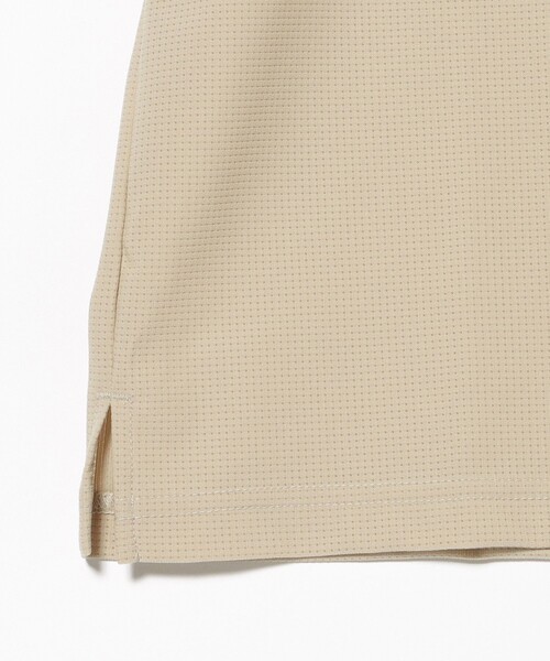BEAMS GOLF(ビームスゴルフ)の「ORANGE LABEL / フレックスドライ ハーフジップ ポロシャツ(吸水速乾・UVカット)(ポロシャツ・メンズ・グレー/ネイビー/ベージュ・XL/S/L/M)」の19枚目の写真