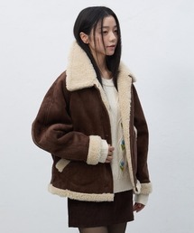 GENERAL IDEA（ジェネラルアイデア）の「【GENERAL IDEA】ムートンボアコート / SHEARING CALLOR MUSTANG COAT（ムートンコート）」
