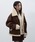 GENERAL IDEA�i�W�F�l�����A�C�f�A�j�́u�yGENERAL IDEA�z���[�g���{�A�R�[�g / SHEARING CALLOR MUSTANG COAT�i���[�g���R�[�g�j�v�b�u���E��