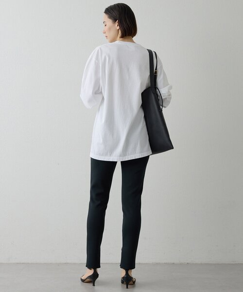 Whim Gazette(ウィムガゼット)の「ダンボールストレッチパンツ(その他パンツ・レディース・ブラック・FREE)」の10枚目の写真