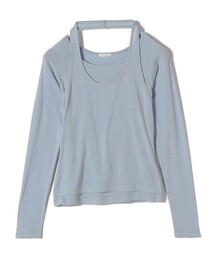 UNDER STANDING:〈手洗い可能〉Mild Halter Tee