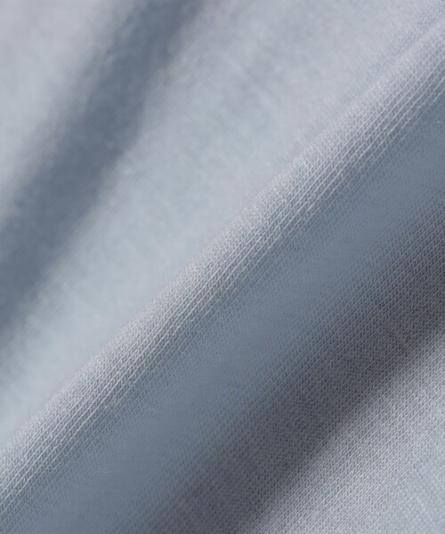SHIPS（シップス）の「UNDER STANDING:〈手洗い可能〉Mild Halter Tee（Tシャツ/カットソー・レディース・ブラック/ライトブルー・ONE SIZE）」の8枚目の写真