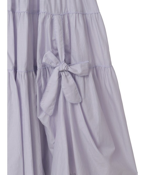PINK HOUSE(ピンクハウス)の「たくし上げリボン付きローンワンピース(ワンピース・レディース・ホワイト/ラベンダー/サックスブルー/ブラック/ピンク・フリー)」の19枚目の写真