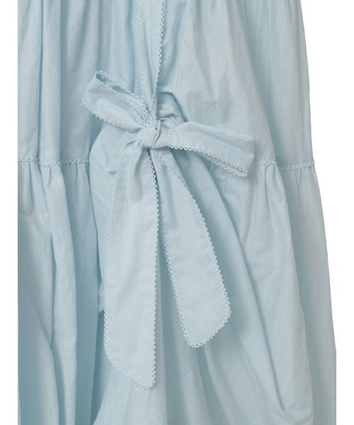 たくし上げリボン付きローンワンピース（ワンピース）｜PINK HOUSE