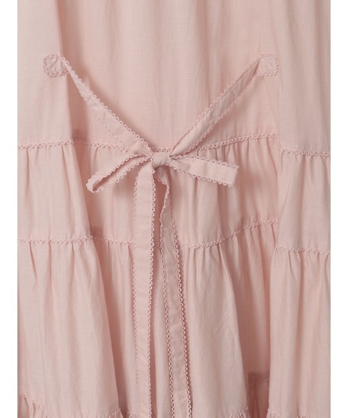 たくし上げリボン付きローンワンピース（ワンピース）｜PINK HOUSE
