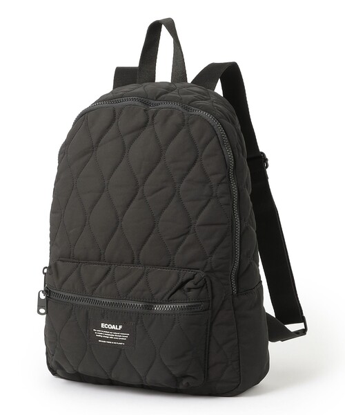 ECOALF（エコアルフ）の「FLOCK バックパック / FLOCK BACKPACK UNISEX（バックパック/リュック・レディース・グリーン系その他3/ブラック・FREE）」の2枚目の写真