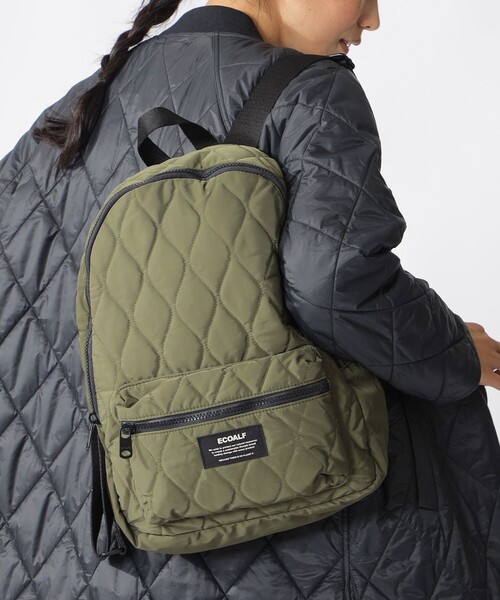 ECOALF（エコアルフ）の「FLOCK バックパック / FLOCK BACKPACK UNISEX（バックパック/リュック・レディース・グリーン系その他3/ブラック・FREE）」の5枚目の写真