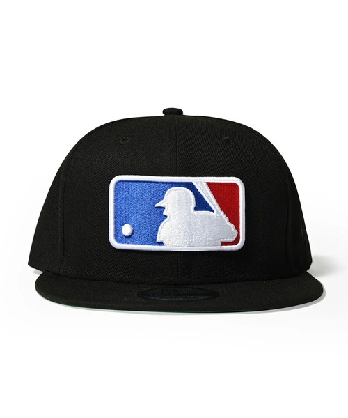 Lafayette（ラファイエット）の「ニューエラ【NEW ERA】- メジャーリーグ キャップ 【MLB LOGO CO 9FIFTTY BLACK/UV KGRN 70894450】（キャップ・メンズ・ブラック・ONE SIZE）」の2枚目の写真