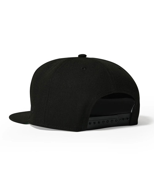 Lafayette（ラファイエット）の「ニューエラ【NEW ERA】- メジャーリーグ キャップ 【MLB LOGO CO 9FIFTTY BLACK/UV KGRN 70894450】（キャップ・メンズ・ブラック・ONE SIZE）」の5枚目の写真