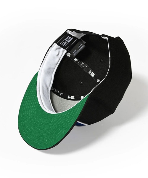 Lafayette（ラファイエット）の「ニューエラ【NEW ERA】- メジャーリーグ キャップ 【MLB LOGO CO 9FIFTTY BLACK/UV KGRN 70894450】（キャップ・メンズ・ブラック・ONE SIZE）」の7枚目の写真