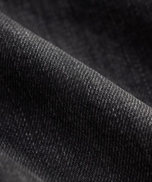 RRL（ダブル アール エル）の「スリム ブーツ ディストレスト セルビッジ ジーンズ（デニムパンツ・メンズ・ブラック系1・28/30/30/30/31/30/31/32/32/30/32/32/33/32/34/32/36/32）」の6枚目の写真