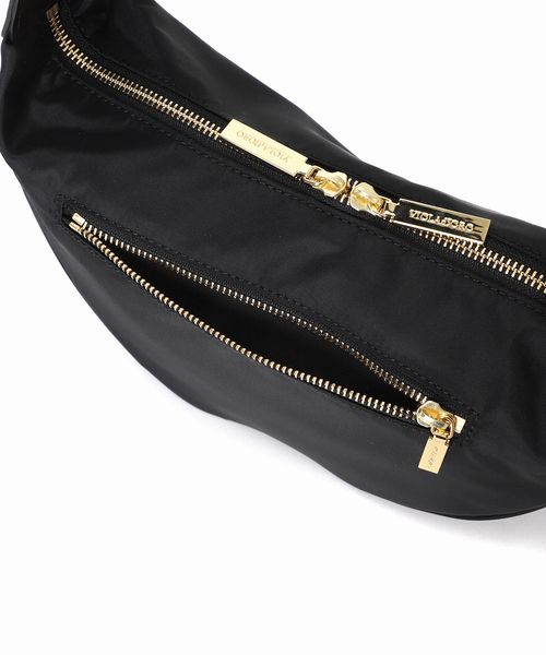 VIOLAd'ORO（ヴィオラドーロ）の「《WEB限定/追加》VIOLAd’ORO/ヴィオラドーロ BIANCA BODYBAG（ショルダーバッグ・レディース・ブラック/ベージュ・FREE）」の11枚目の写真