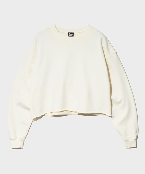 SCREEN STARS（スクリーンスターズ）の「SCREEN STARS/スクリーンスターズ　CHEMICAL WASH SHORT CREW NECK 【GSC別注】（スウェット・メンズ・ブラック/オートミール/レッド・MEDIUM/LARGE/X-LARGE）」の2枚目の写真