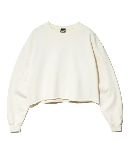 SCREEN STARS（スクリーンスターズ）の「SCREEN STARS/スクリーンスターズ　CHEMICAL WASH SHORT CREW NECK 【GSC別注】（スウェット・メンズ・ブラック/オートミール/レッド・MEDIUM/LARGE/X-LARGE）」の11枚目の写真