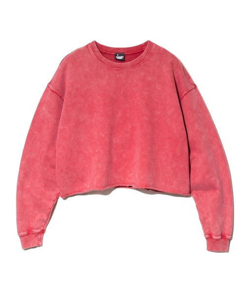 SCREEN STARS（スクリーンスターズ）の「SCREEN STARS/スクリーンスターズ　CHEMICAL WASH SHORT CREW NECK 【GSC別注】（スウェット・メンズ・ブラック/オートミール/レッド・MEDIUM/LARGE/X-LARGE）」の12枚目の写真