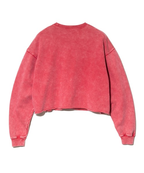 SCREEN STARS（スクリーンスターズ）の「SCREEN STARS/スクリーンスターズ　CHEMICAL WASH SHORT CREW NECK 【GSC別注】（スウェット・メンズ・ブラック/オートミール/レッド・MEDIUM/LARGE/X-LARGE）」の13枚目の写真