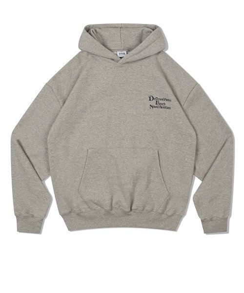 DE GRAND MATIN(ディグランドマーティン)の「V.HEAVY HOOD SWEAT DE_MELANGE GRAY(パーカー・メンズ・その他・FREE)」の2枚目の写真