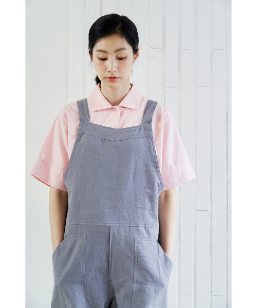COTTON BELL(コットンベル)の「ワイドカラー ポケットシャツ - ピンク(シャツ/ブラウス・レディース・その他・FREE)」の10枚目の写真