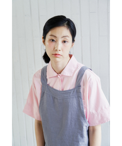 COTTON BELL(コットンベル)の「ワイドカラー ポケットシャツ - ピンク(シャツ/ブラウス・レディース・その他・FREE)」の12枚目の写真