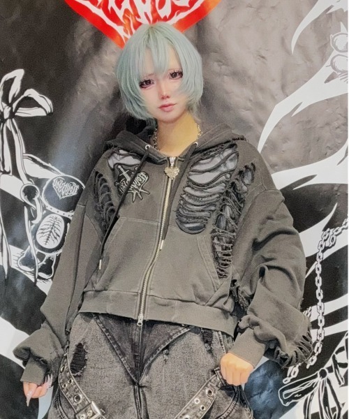 セール】DESTROY HOODIE-VEIN-S(デストロイフーディー ヴェイン-エス