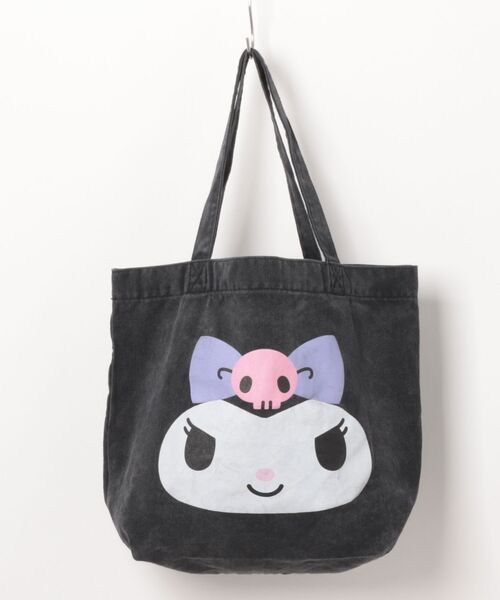 sanrio（サンリオ）の「サンリオ ピグメントトートバッグ（トートバッグ・レディース・スミクロ/ブラック系その他/ブラック系その他2・FREE）」の3枚目の写真