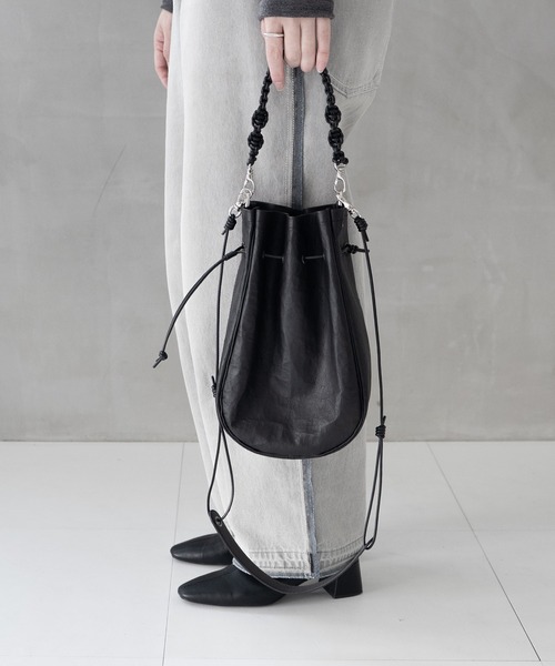 Dyneema Leather MEDICINE BAG L+HAND STRAP / ダイニーマレザー