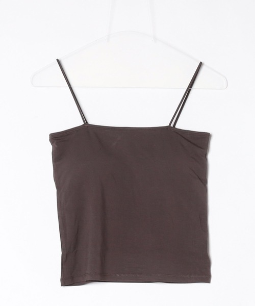 DTYYPE（ドタイプ）の「クールタッチカップキャミソール（キャミソール・レディース・ブラック/ブラウン/ホワイト・FREE）」の11枚目の写真