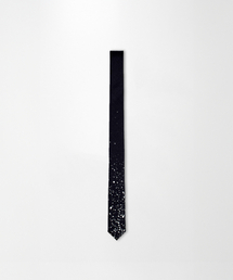WHAGI（ワギ）の「ペインテッドスリムタイ（ブラック）（ネクタイ）」